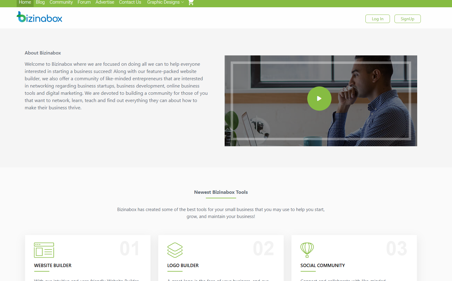 Bizinabox Business Builder