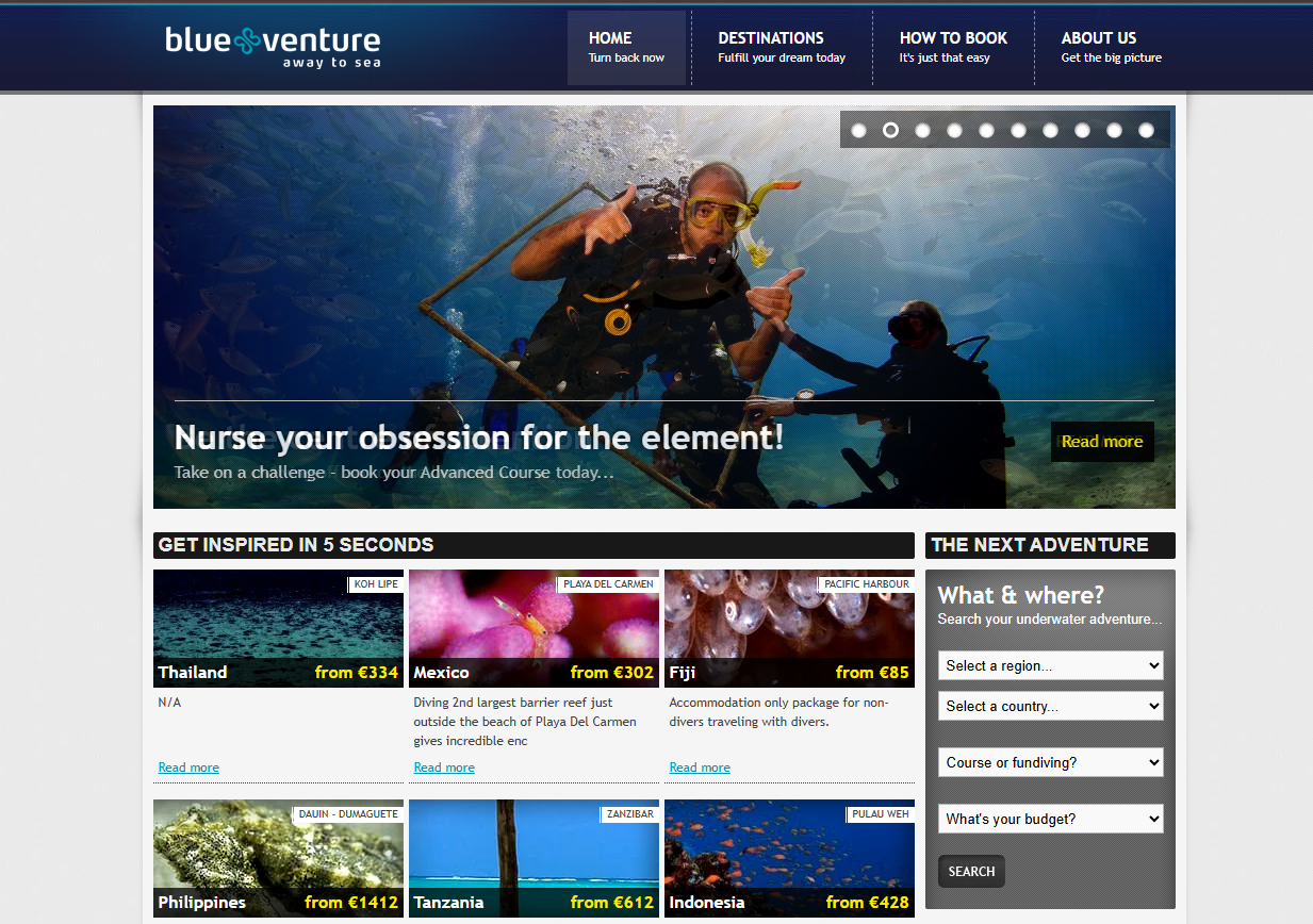 Blue Venture Dive Travel