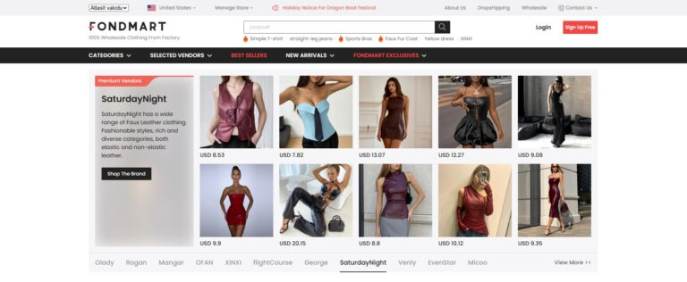 Fondmart Clothing Store